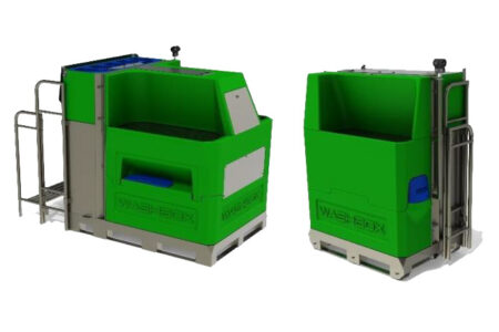 Washboxes that are used on construction sites