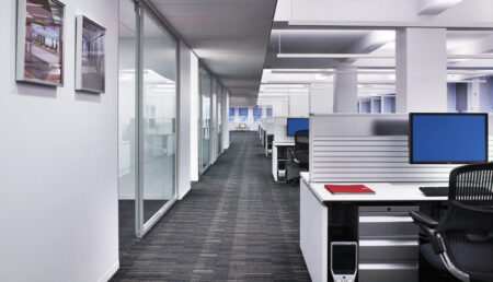 HOK's LEED Platinum 68 000sf two-floor office