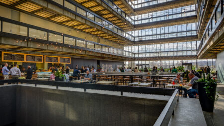 Interior Atrium of Bell Works