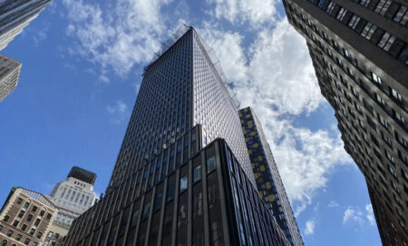 The building at 55 Broad Street in New York City