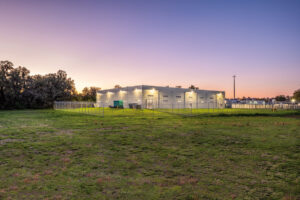 Exterior of Sumter Jail in Bushnell, FL