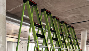 A row of SmartLadders