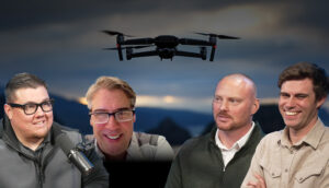 Greg Dunkle, Jon Ferguson, Austin Lay and James Pipe on STOBG's podcast discussing drones and construction.