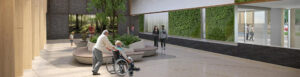 Digital rendering of the SSUH New Pavilion