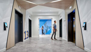 Elevator hallway