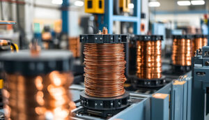 image of copper wire coils