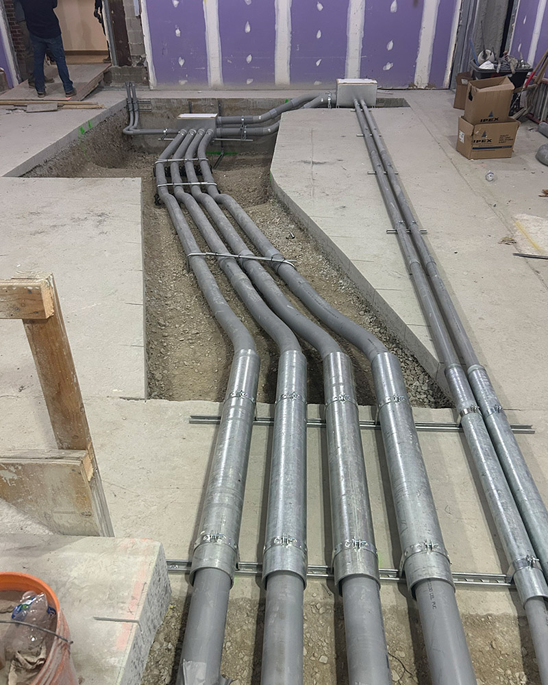 Penn Medicine image of underground conduit