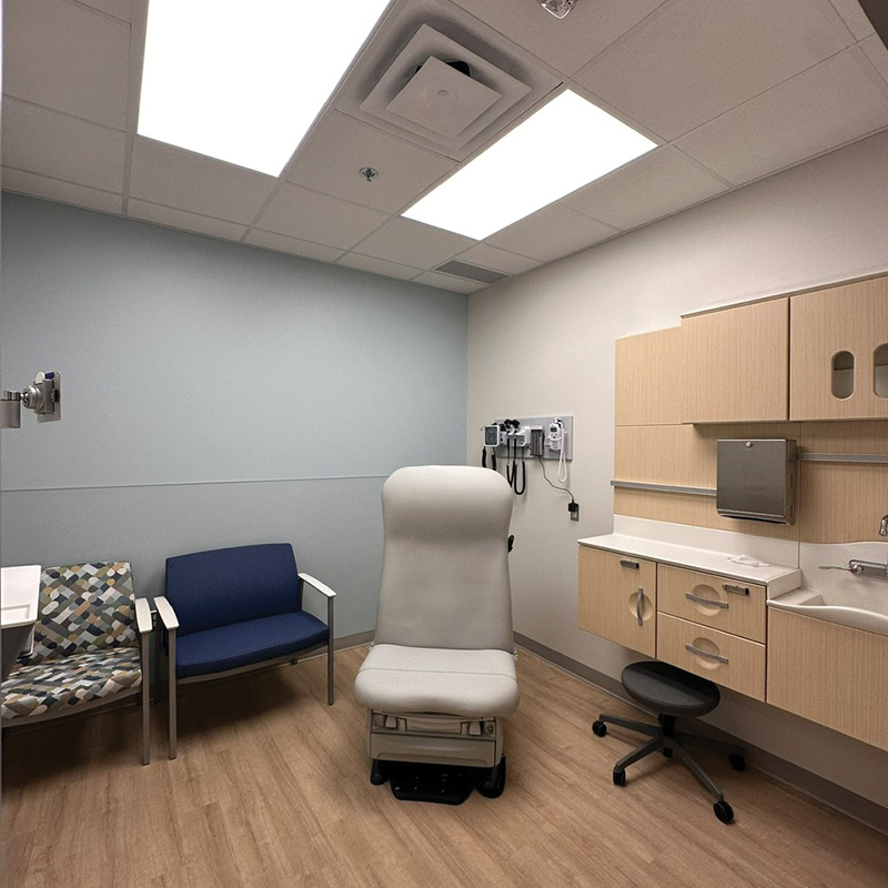 University Health Wheatley Center patient exam room