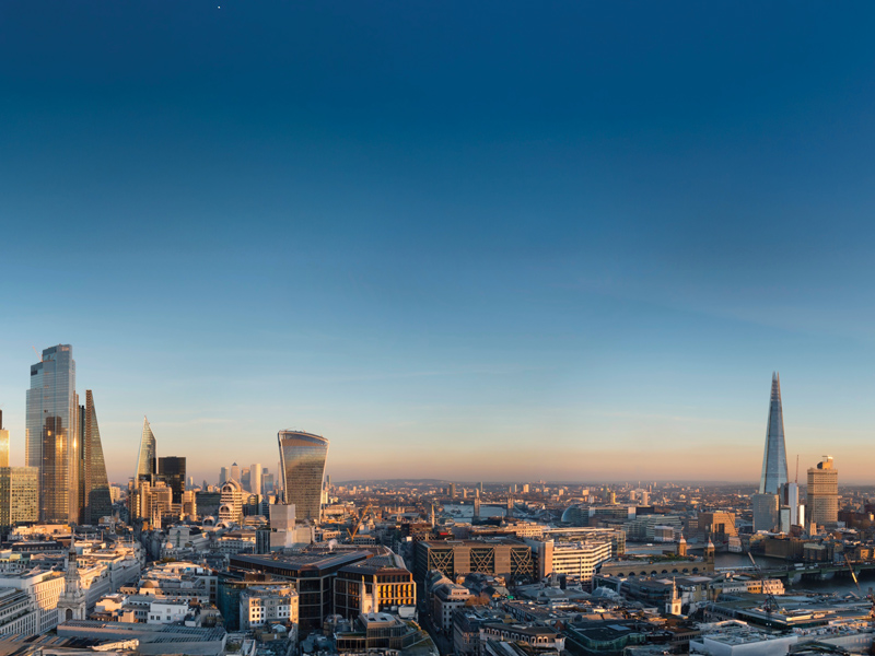 stock image of the city of London