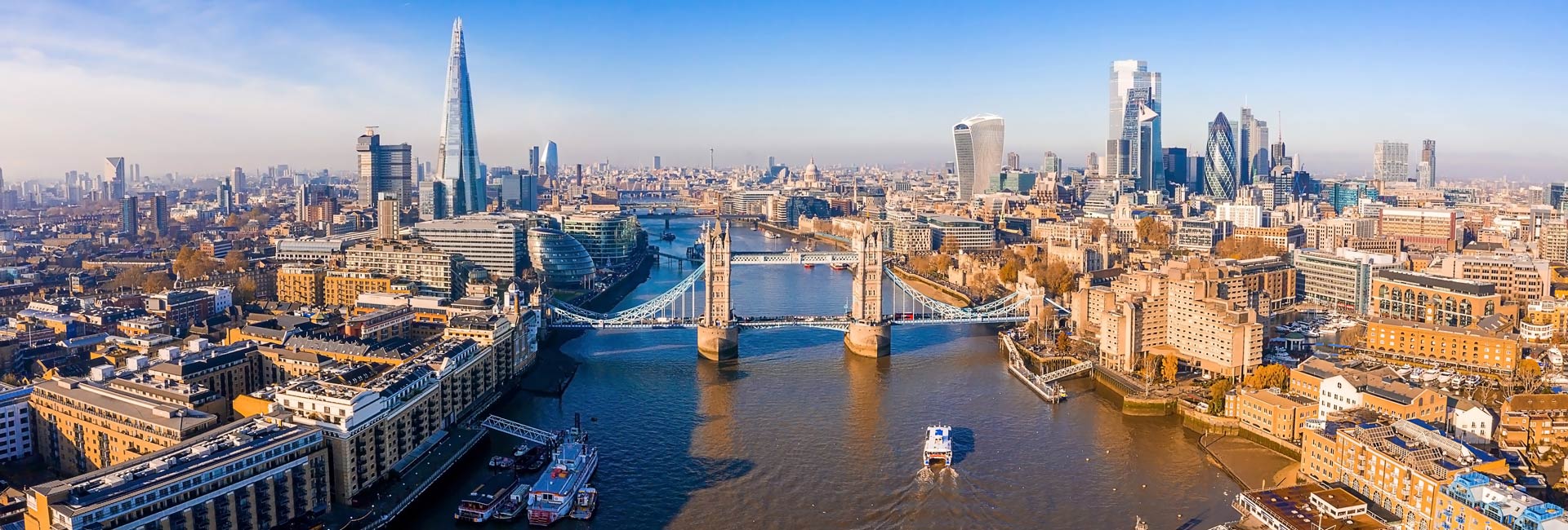 City of London aerial view