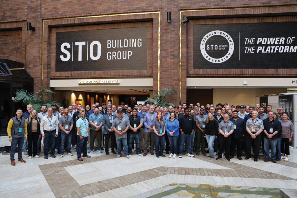 A group of Superintendents posing for a photo.